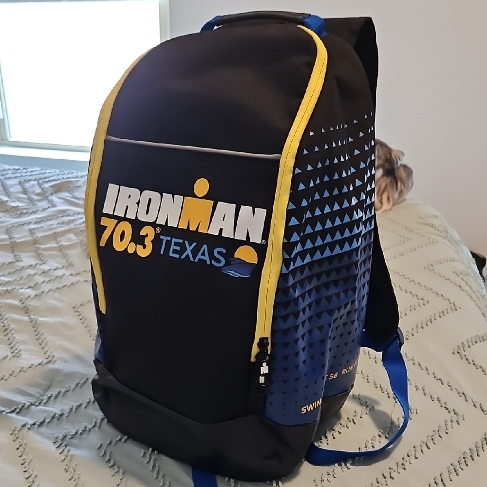 Iron Man Black and Blue Backpack